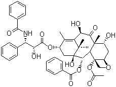 结构式 CAS# 78432-77-6, 7-表-10-脱乙酰基紫杉醇