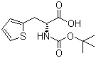 structure of CAS# 78452-55-8, Boc-D-2-thienylalanine;(R)-N-Boc-2-thienylalanine