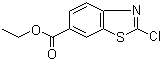 structure of CAS# 78485-37-7, Ethyl 2-chloro-6-benzothiazolecarboxylate;2-Chlorobenzothiazole-6-carboxylic acid ethyl ester