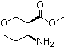 (3S,4S)-4-Aminotetrahydro-2H-pyran-3-carboxylic acid methyl ester molecular structure (CAS 785776-21-8)