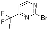 2-Bromo-4-trifluoromethylpyrimidine molecular structure (CAS 785777-87-9)