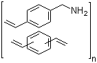 4-Aminomethylstyrene-divinylbenzene copolymer molecular structure (CAS 78578-28-6)