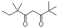 2,2,6,6-Tetramethyl-3,5-octanedione molecular structure (CAS 78579-61-0)