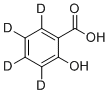 Salicylic Acid-d4 molecular structure (CAS 78646-17-0)