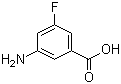 3-Amino-5-fluorobenzoic acid molecular structure (CAS 786616-54-4)