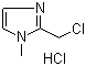 结构式 CAS# 78667-04-6, 1-甲基-2-(氯甲基)咪唑盐酸盐