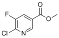 结构式 CAS# 78686-78-9, 甲基6-氯-5-氟烟酸酯