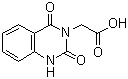 (2,4-Dioxo-1,4-dihydroquinazolin-3(2H)-yl)acetic acid molecular structure (CAS 78754-94-6)