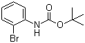 结构式 CAS# 78839-75-5, 2-溴-N-(叔丁氧羰基)苯胺