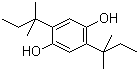 structure of CAS# 79-74-3, 2,5-Di(tert-amyl)hydroquinone;2,5-Bis(1,1-dimethylpropyl)hydroquinone