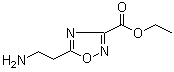 5-(2-Aminoethyl)-1,2,4-oxadiazole-3-carboxylic acid ethyl ester molecular structure (CAS 790207-00-0)