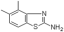 structure of CAS# 79050-49-0, 4,5-Dimethylbenzothiazol-2-amine;4,5-Dimethyl-1,3-benzothiazol-2-amine