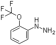 [2-(Trifluoromethoxy)phenyl]hydrazine molecular structure (CAS 791029-98-6)