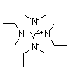 Tetrakisethylmethylamino vanadium molecular structure (CAS 791114-66-4)