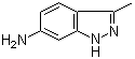 structure of CAS# 79173-62-9, 3-Methyl-1H-indazol-6-amine;6-Amino-3-methylindazole