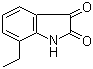 7-乙基靛红分子结构 (CAS 79183-65-6)