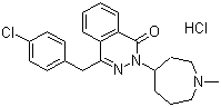盐酸氮卓斯汀分子结构 (CAS 79307-93-0)