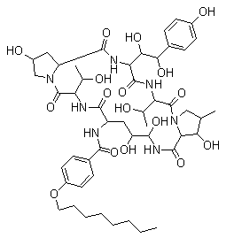 西洛芬净分子结构 (CAS 79404-91-4)