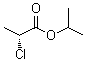 (+)-2-氯丙酸异丙酯分子结构 (CAS 79435-04-4)