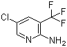 structure of CAS# 79456-33-0, 5-Chloro-3-(trifluoromethyl)-2-pyridinamine