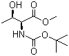 N-(tert-Butoxycarbonyl)-L-threonine methyl ester molecular structure (CAS 79479-07-5)