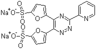 Ferene disodium salt molecular structure (CAS 79551-14-7)