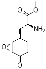 [1R-[1alpha,2alpha(S*)]]-alpha-Amino-5-oxo-7-oxabicyclo[4.1.0]heptane-2-propanoic acid methyl ester molecular structure (CAS 79561-79-8)