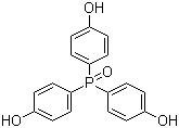 三(4-羟基苯基)氧化膦分子结构 (CAS 797-71-7)