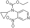 Ethyl 3-nitropyridin-4-yl(cyclopropyl)carbamate molecular structure (CAS 797032-05-4)