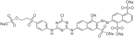 Reactive Orange 122 molecular structure (CAS 79809-27-1)