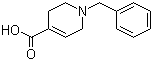 1-苄基-1,2,3,6-四氢吡啶-4-甲酸分子结构 (CAS 79858-48-3)