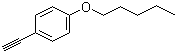 1-Eth-1-ynyl-4-(pentyloxy)benzene molecular structure (CAS 79887-16-4)