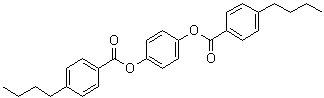 4-Butylbenzoic acid 1,4-phenylene ester molecular structure (CAS 79892-74-3)