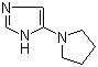 5-(1-Pyrrolidinyl)-1H-imidazole molecular structure (CAS 799813-84-6)