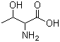 结构式 CAS# 80-68-2, DL-苏氨酸; (+/-)-2-氨基-3-羟基丁酸