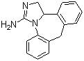 structure of CAS# 80012-43-7, Epinastine;3-Amino-9,13b-dihydro-1H-dibenz[c,f]imidazo[1,5-a]azepine
