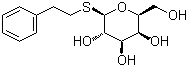 苯基乙基 beta-D-硫代半乳糖吡喃糖苷分子结构 (CAS 800376-82-3)