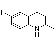 (±)-5,6-Difluoro-1,2,3,4-tetrahydroquinaldine molecular structure (CAS 80076-46-6)