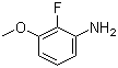 2-Fluoro-3-methoxyaniline molecular structure (CAS 801282-00-8)