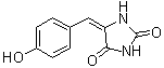 5-(4'-Hydroxybenzylidene)hydantoin molecular structure (CAS 80171-33-1)