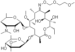 Roxithromycin molecular structure (CAS 80214-83-1)