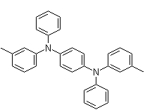 N,N'-Diphenyl-N,N'-bis(3-methylphenyl)-1,4-phenylenediamine molecular structure (CAS 80223-29-6)