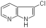 3-氯-7-氮杂吲哚分子结构 (CAS 80235-01-4)