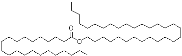 三十烷基二十二烷酸酯分子结构 (CAS 80252-39-7)