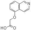 5-Isoquinolyloxyacetic acid molecular structure (CAS 80278-25-7)