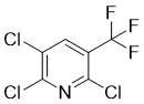 2,3,6-三氯-5-(三氟甲基)吡啶分子结构 (CAS 80289-91-4)