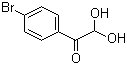 4-Bromophenylglyoxal hydrate molecular structure (CAS 80352-42-7)