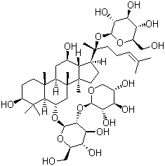 三七皂甙 R1分子结构 (CAS 80418-24-2)