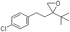 structure of CAS# 80443-63-6, 2-[2-(4-Chlorophenyl)ethyl]-2-(1,1-dimethylethyl)-oxirane