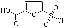 5-(Chlorosulfonyl)-2-furancarboxylic acid molecular structure (CAS 80466-76-8)